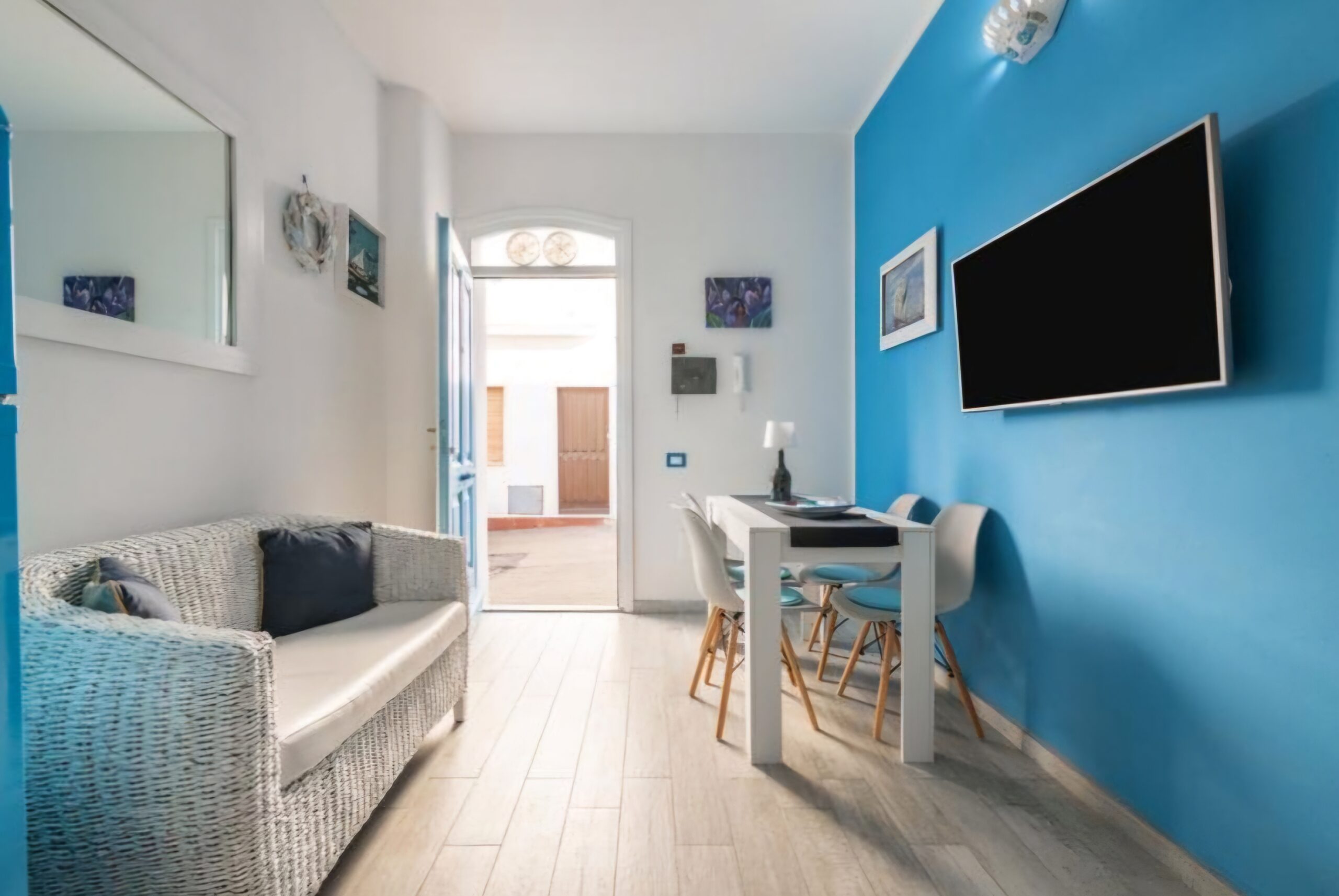 Entrata Casa Celeste casa vacanze Calasetta